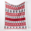 Gebreid Kerst Fairisle Rood