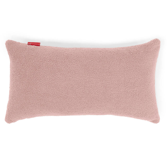 Gigantische Langwerpige Kussenhoes 40 x 70cm - Boucle Roze 01