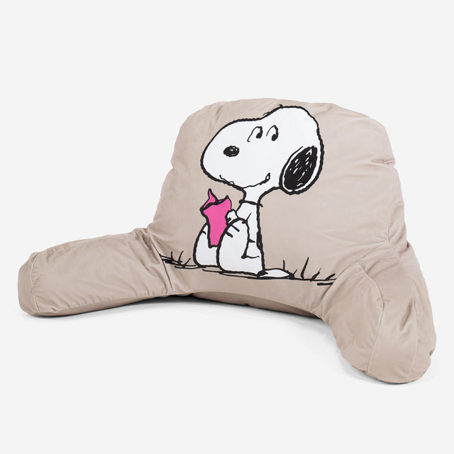 Snoopy Leeskussen met Hoge Rugsteun - Lezen 01