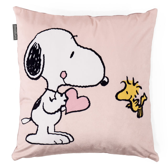 Snoopy Kussenhoes 47 x 47cm - Snoopy & Woodstock01