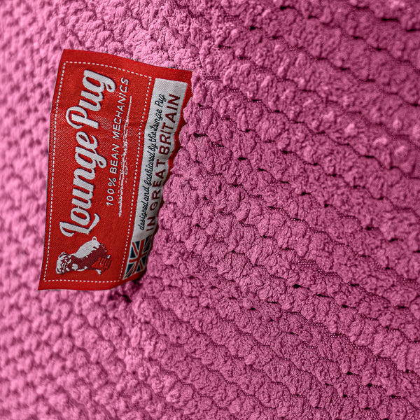 Josephine Zitzak Fauteuil - Pompom Roze Fabric Close-up Image