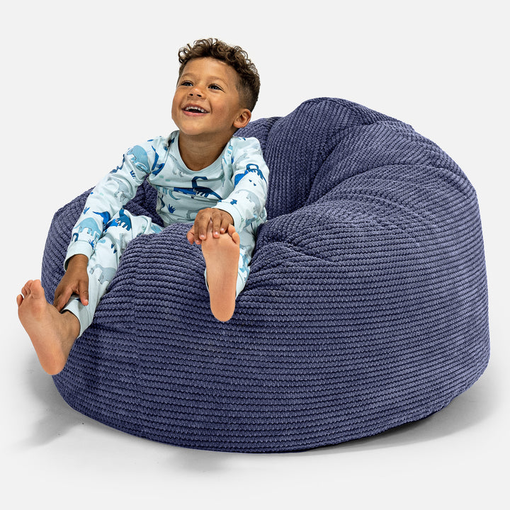 Enorme Snuggle-kinderzitzak 3-8 jaar oud - Pompom Paars 01