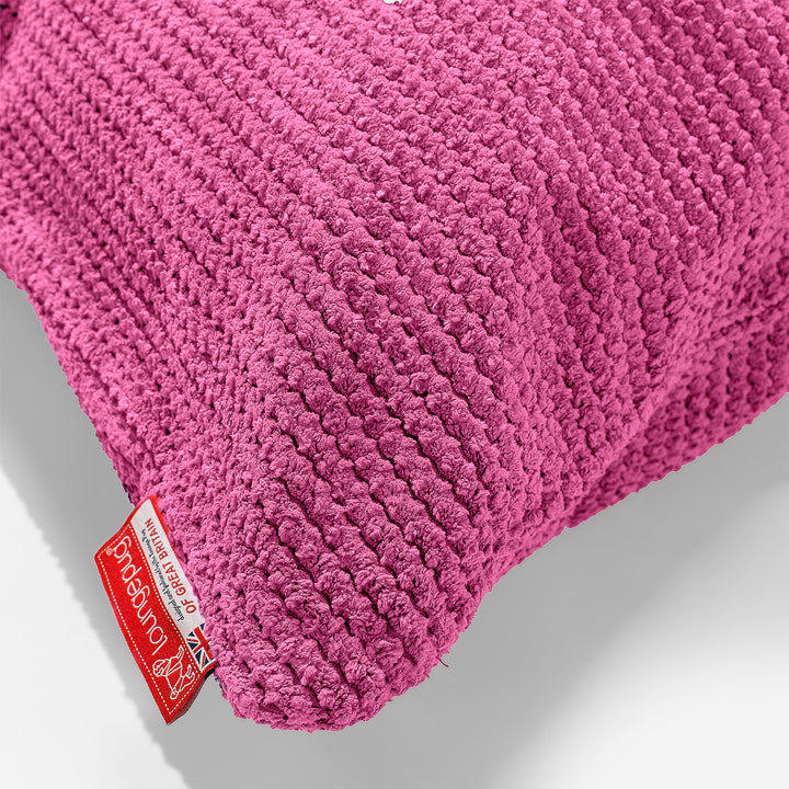 Extra Grote Kussen 70 x 70cm - Pompom Roze 03