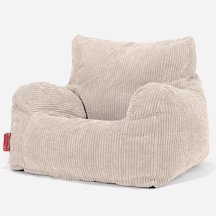 Zitzak Fauteuil - Pompom Crème 01