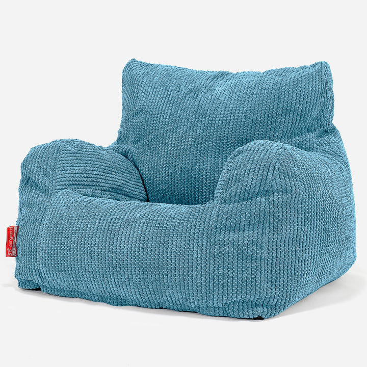 Zitzak Fauteuil - Pompom Petrol 01