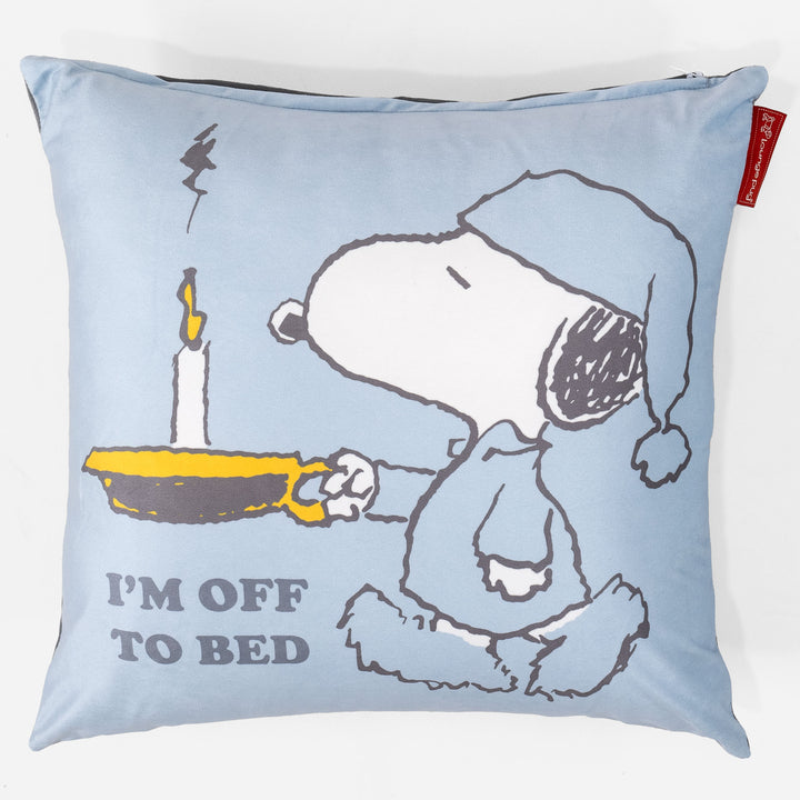 Snoopy Kussenhoes 47 x 47cm - Bedtijd 01