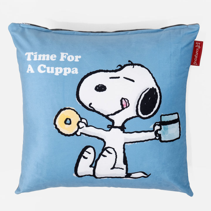 Snoopy Kussenhoes 47 x 47cm - Kopje 01